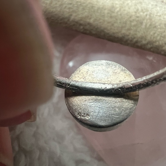 Rough Ruby Genuine Gemstone Sterling Ring - Picture 6 of 6